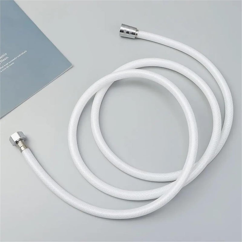 Shower Hose Shower Hose Replacement, PVC Multicolor 1.5 to 3.0 Meters(White,3.0M) - Image 4