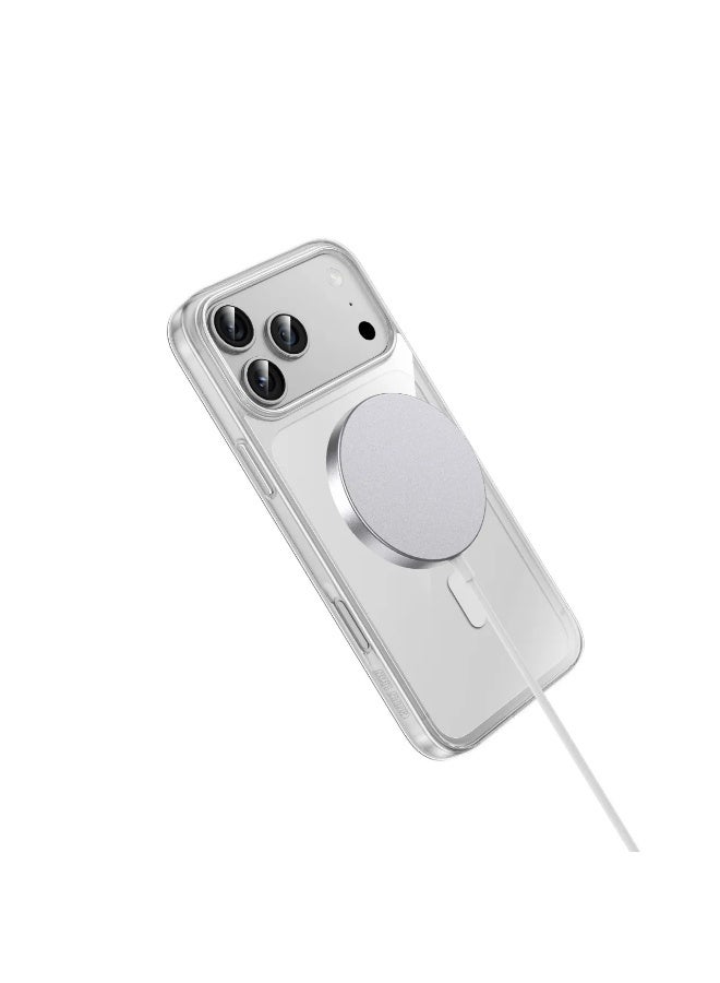 جرين ليون جراب كريستال شيلد فائق الوضوح ماج سيف لهاتف آيفون 17 برو ماكس / مضاد للخدش / حماية للكاميرا / قبضة مريحة / حماية من السقوط - شفاف - Image 2