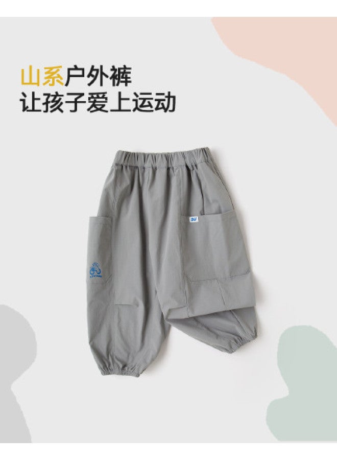 Doodle Home kids Cargo Pants - Boys' Autumn Sports Pants, Girls' Joggers, Trendy Baby Trousers - Image 1