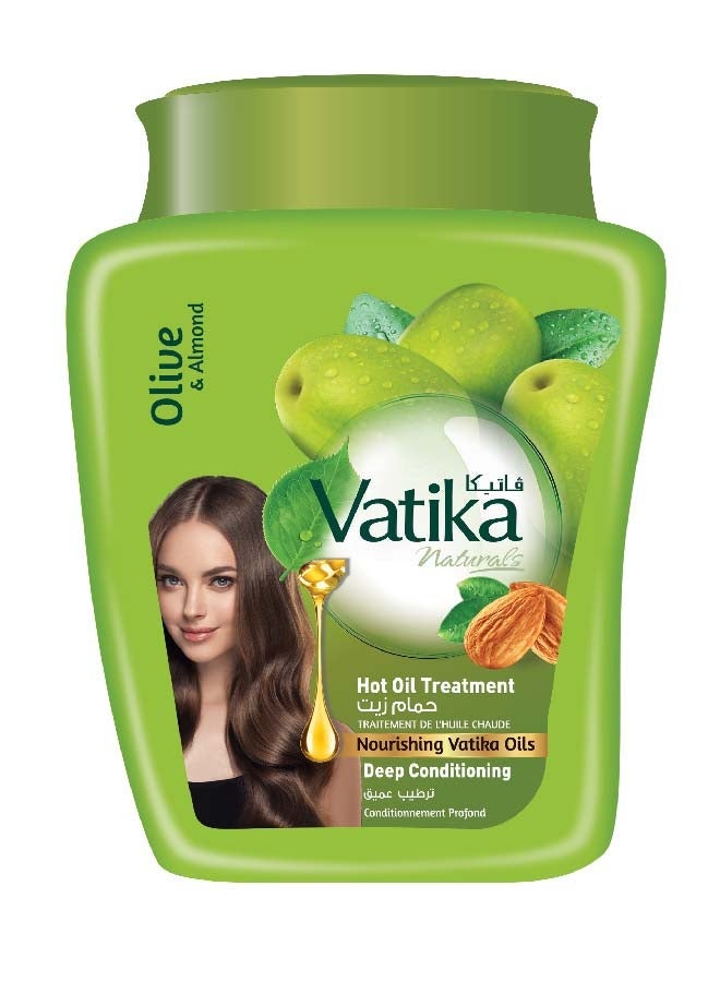 Dabur Deep Conditioning Hammam Zaith Enriched With Olive And Almond 1kg - Image 1