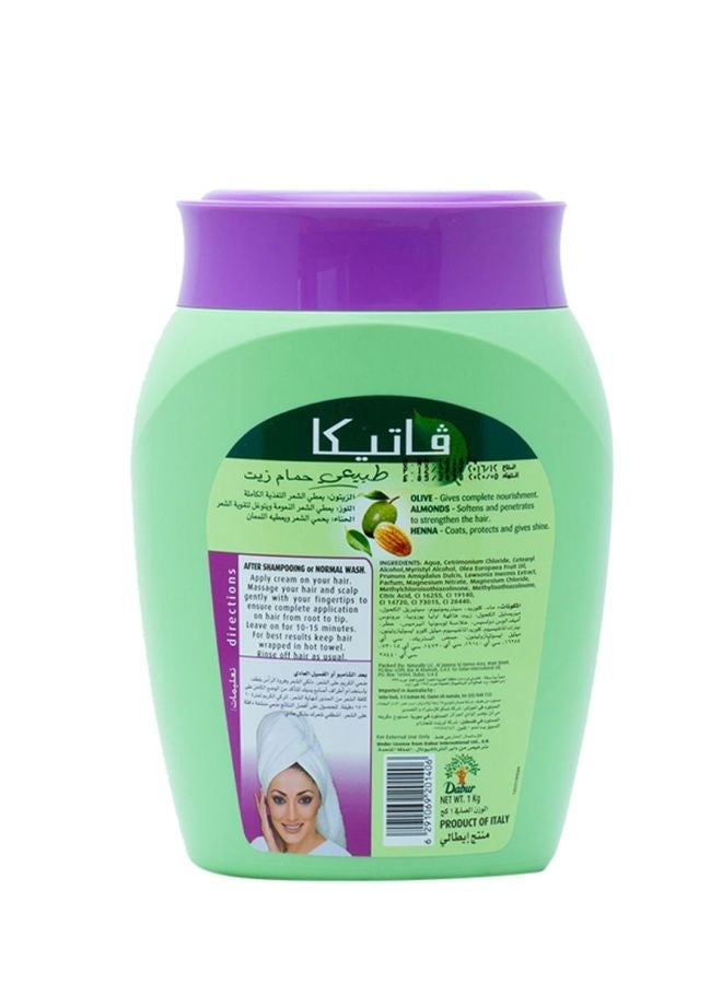 Dabur Deep Conditioning Hammam Zaith Enriched With Olive And Almond 1kg - Image 2
