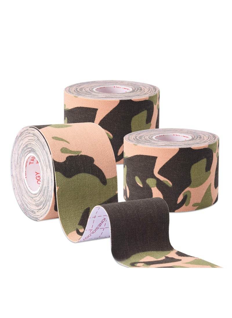 SYOSI - Kinesiology Tape, 2Pcs Waterproof Latex Free Sports Athletic Muscle Tape for Pain Relief, Protects Muscles, Knees, Shoulders - Image 1