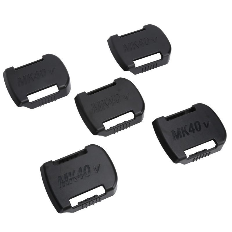 Lithium Battery Holder 3-Slot Black - Countersunk Screw Hole Mount for Makita 40V Lithium Battery Storage on Workshop Truck Panel - Image 2