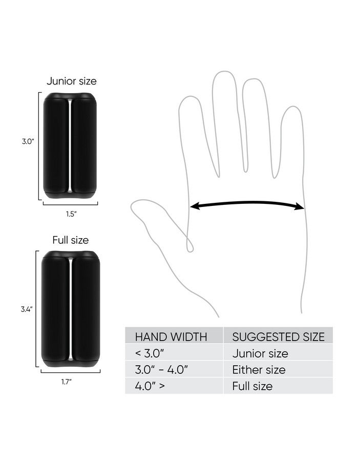 ONO Roller - Handheld Fidget Toy for Adults | Help Relieve Stress, Anxiety, Tension | Promotes Focus, Clarity | Compact, Portable Design (Full Size/Aluminum, Black) - Image 3