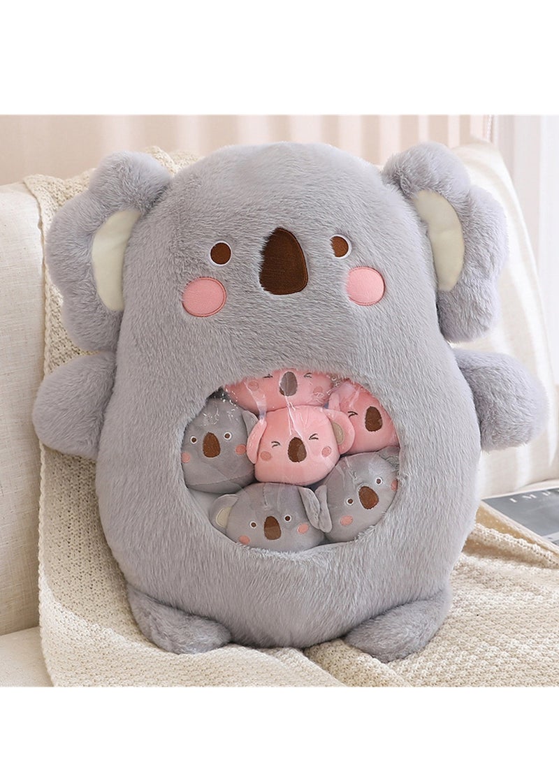 Creative round toys cute cartoon dolls a big bag of creative plush toys  - Image 2