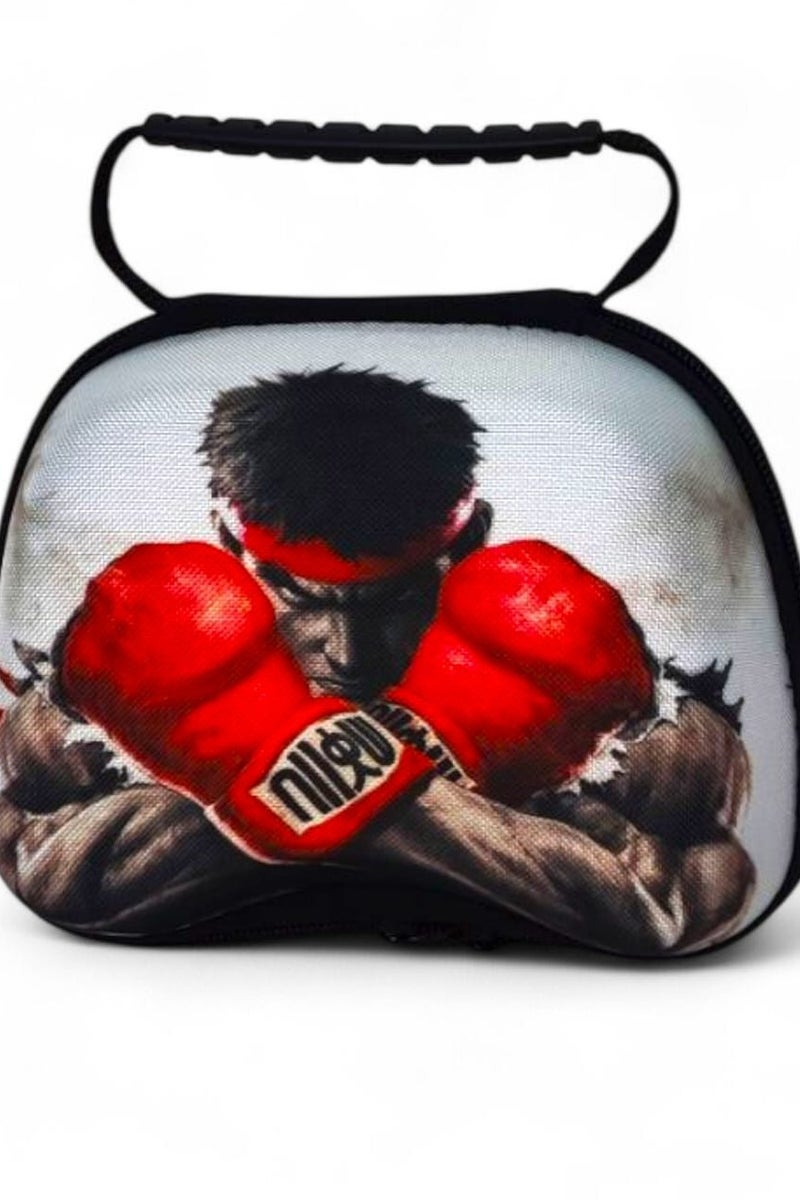 Ryu Fighter Gaming Hard Case – Shockproof Travel Storage Bag for Controllers & Accessories