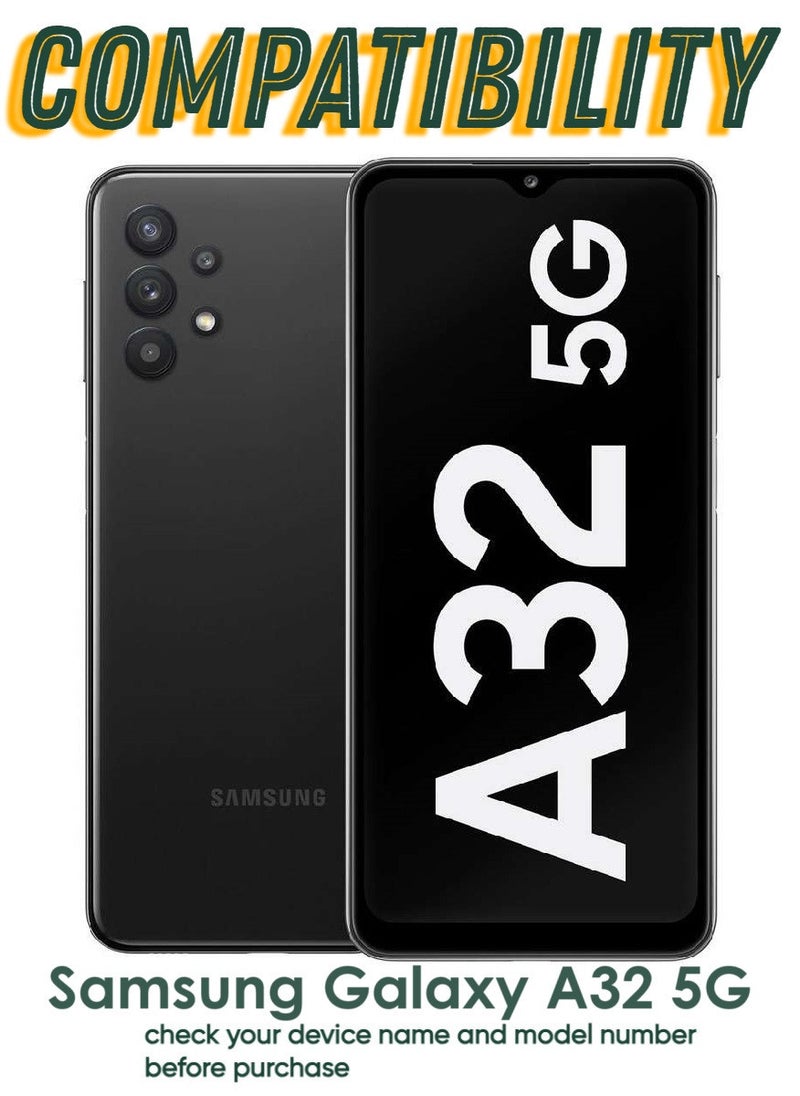 ACLIX 4 Pieces Antistatic ESD Dustproof Premium Quality High Definition Tempered Glass Screen Protector Designed For Samsung Galaxy A32 5G - Image 3