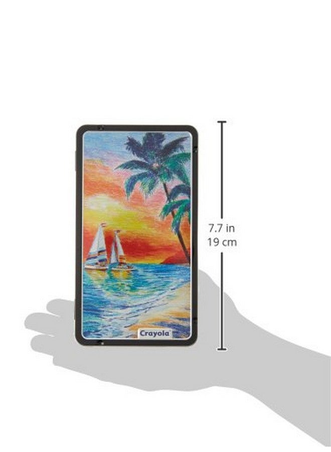 كرايولا أقلام تلوين كرايولا ثلاثية الألوان مع علبة مزخرفة، 12 قطعة، هدية - Image 3