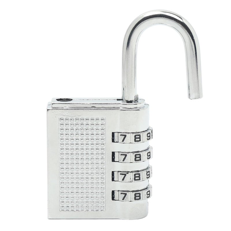 Achiever Solutions 4Digit Medium Combination Pad Lock for Security Safe Pin Password Zinc Alloy Hand Bag Shape Number Combination Lock  - Image 2