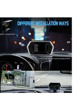 جولف لينك شاشة عرض أمامية GULFLINK (HUD) عداد سرعة السيارة P17  - Image 4