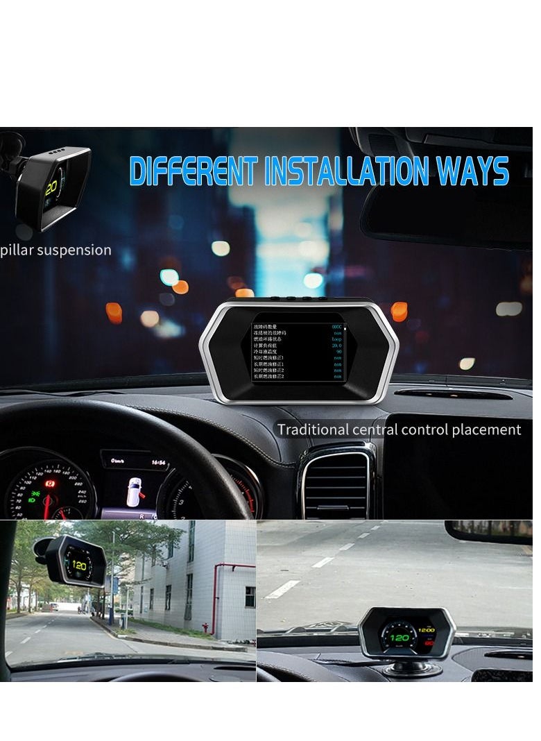 GULFLINK GULFLINK Head Up Display(HUD) Vehicle Speed Meter P17  - Image 4