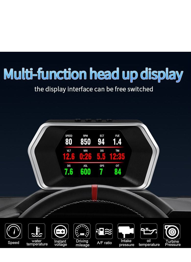 GULFLINK GULFLINK Head Up Display(HUD) Vehicle Speed Meter P17  - Image 3