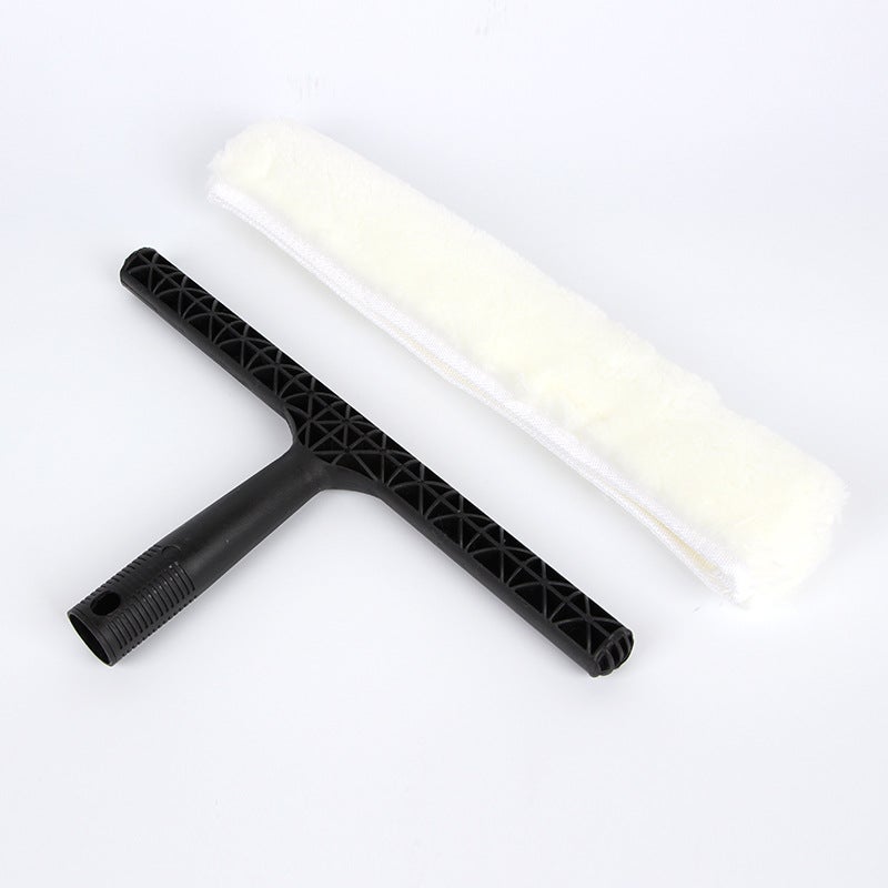 Baiyun Telescopic Rod Glass Scraper Three-Piece Set Cleaning Glass Scraper El School Household Window Cleaner - Image 5