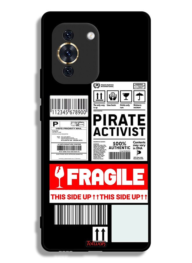 Tolwak Huawei nova 10 Protective Case Cover Private Activist Fragile Sticker - Image 2