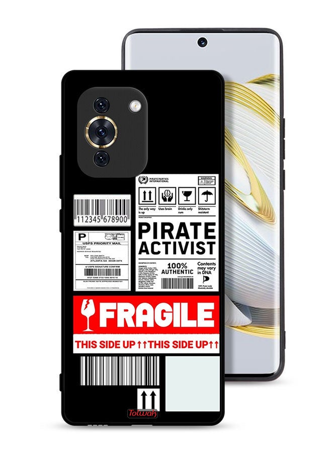 Tolwak Huawei nova 10 Protective Case Cover Private Activist Fragile Sticker - Image 1