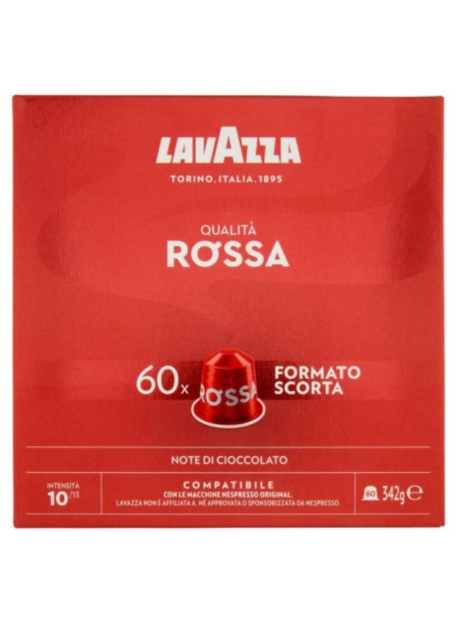 Lavazza Qualità Rossa Compatibile con Nespresso Original 60 Capsule 342 g - Image 2