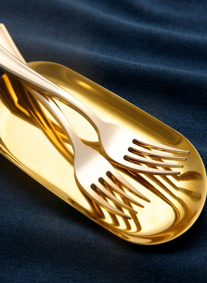 BUCLA 600 Pieces Gold Plastic Silverware - Disposable Gold Utensils - Heavyweight Plastic Cutlery set- 200 Forks, 200 Spoons, 200 Knives - Image 4