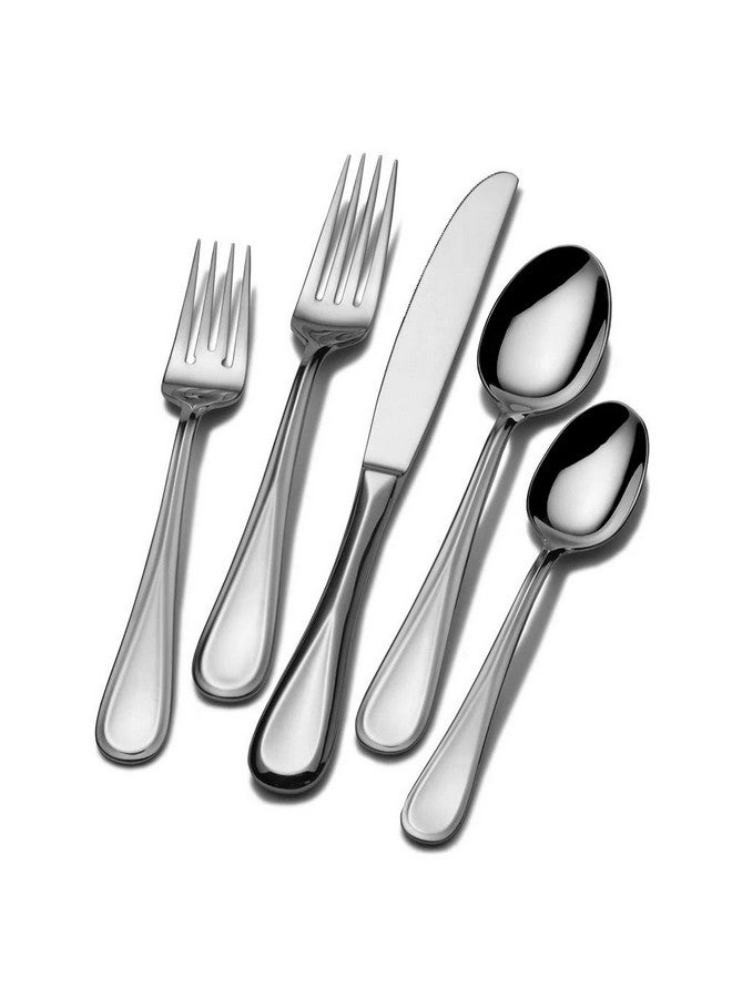 Mikasa Mikasa 5100237 Bravo 20-Piece 18/10 Stainless Steel Flatware Set, Service for 4  - Image 3