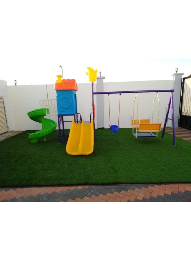 MYTS Slide & Swing Play House Garden Playset For Kids - Image 3