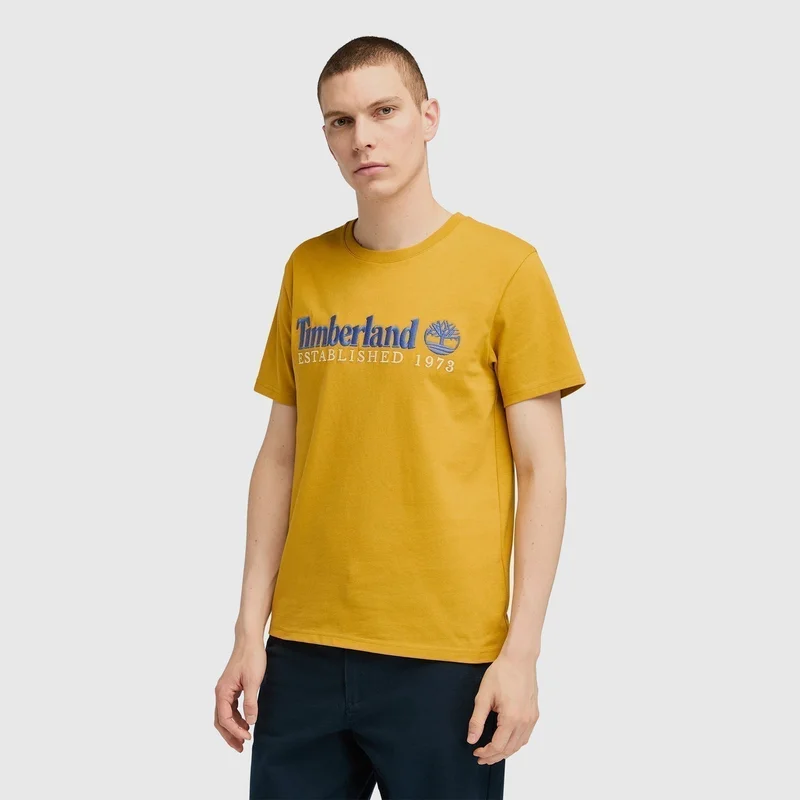 Timberland Men's Established 1973 Logo T-Shirt