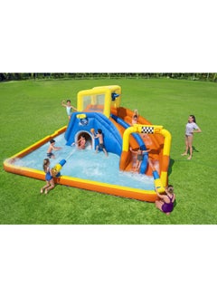 Bestway Bestway H2Ogo Super Speedway Mega Water Park 551x502x265cm  | Inflatable Water Park | Water Slide | Summer Water Fun | Backyard Water Park | For Kids and Adults  - Image 2