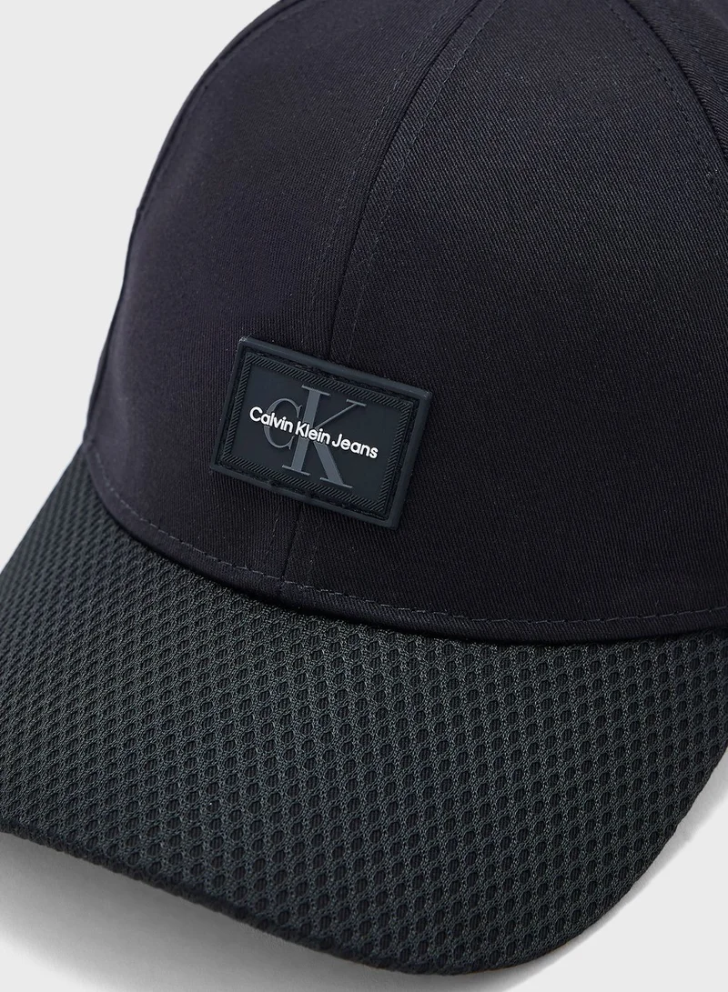 CALVIN KLEIN Logo Curved Peak Cap