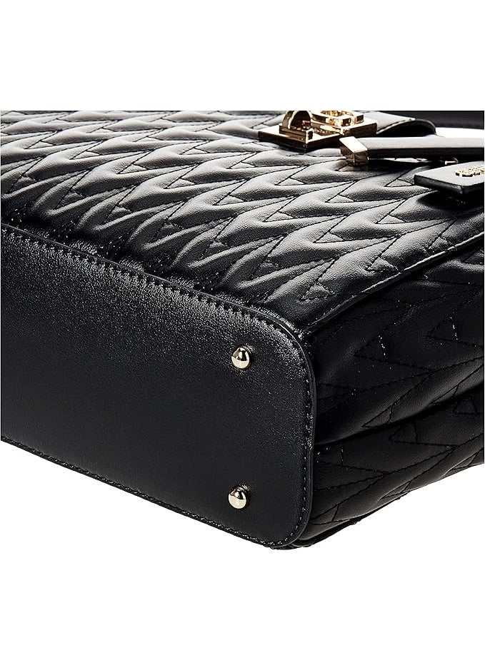 GUESS Women’s Regilla Mini Bag, PU Leather, Adjustable Shoulder Strap, Compact Design with Zip Closure, Elegant Everyday and Party Handbag - Image 3