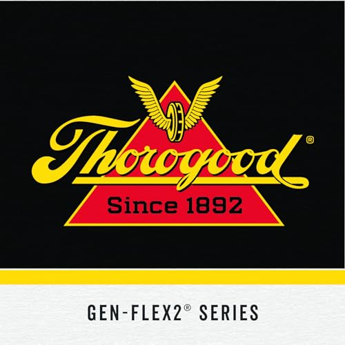 Thorogood GEN-Flex2 8” Side-Zip Black Tactical Boots for Men and Women - High-Shine Leather Heel & Toe with Goodyear Storm Welt and Slip-Resistant Outsole - 11 W US - Image 2
