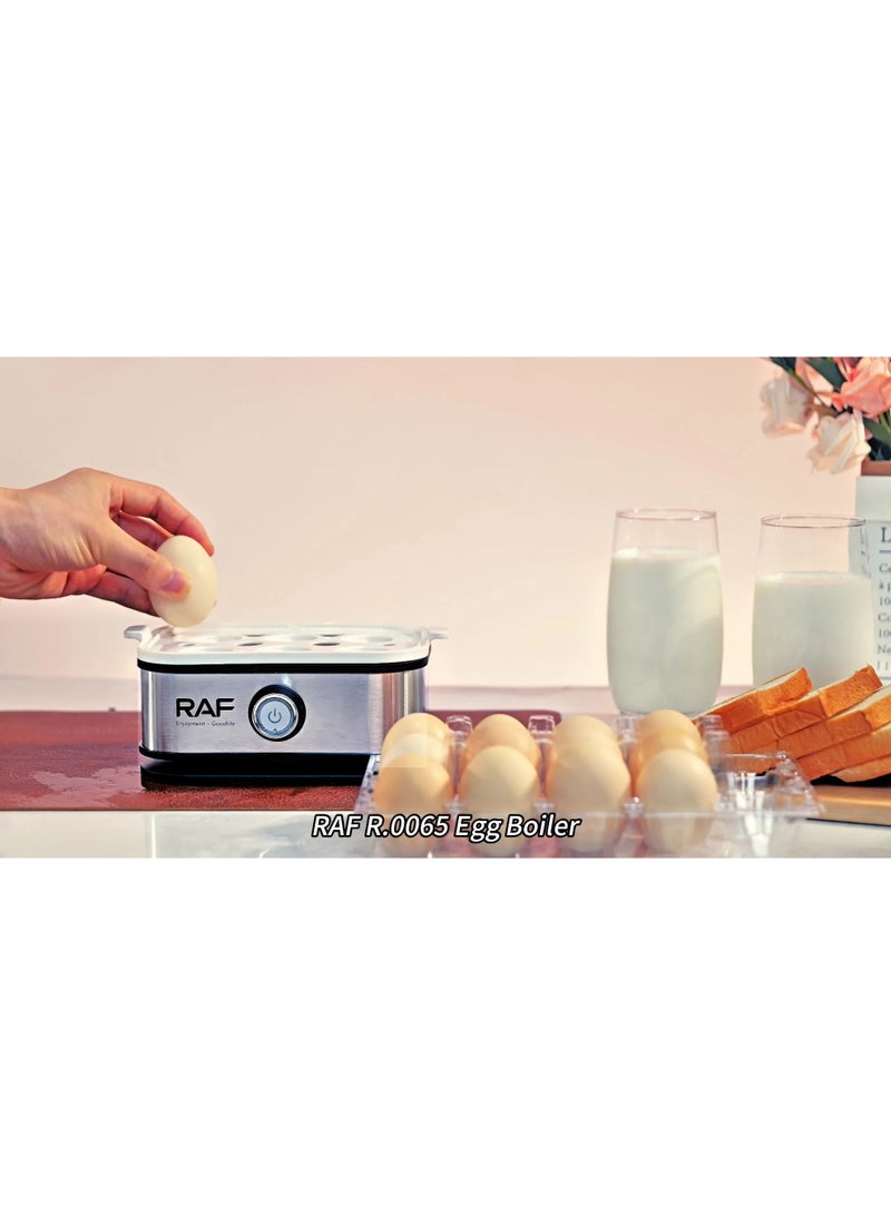 RAF R.0065 Electric Egg Boiler 400W | One-Button Operation | Overheat Protection | Cooks Up to 7 Eggs - Image 2