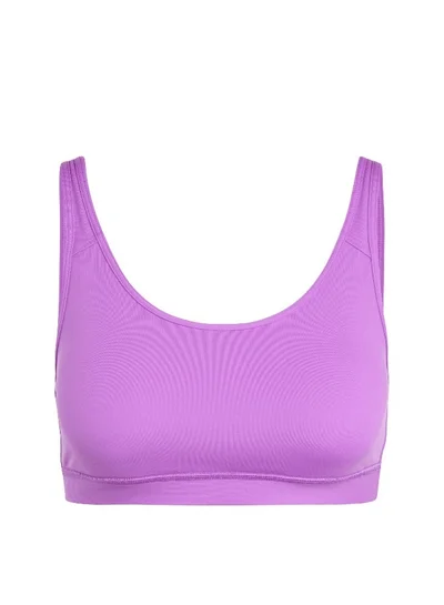 adidas Originals adidas All Me Ess Ms Purple Training Bra 2XSB