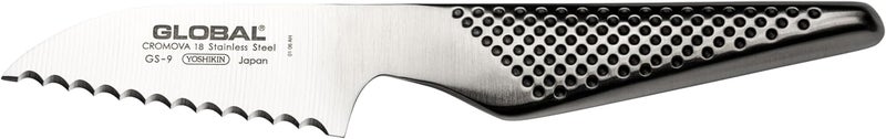 GLOBAL 3 inch Tomato Knife - Lightweight Japanese Stainless Steel, Razor-Sharp Edge, Made in Japan, GS-9 - Image 1