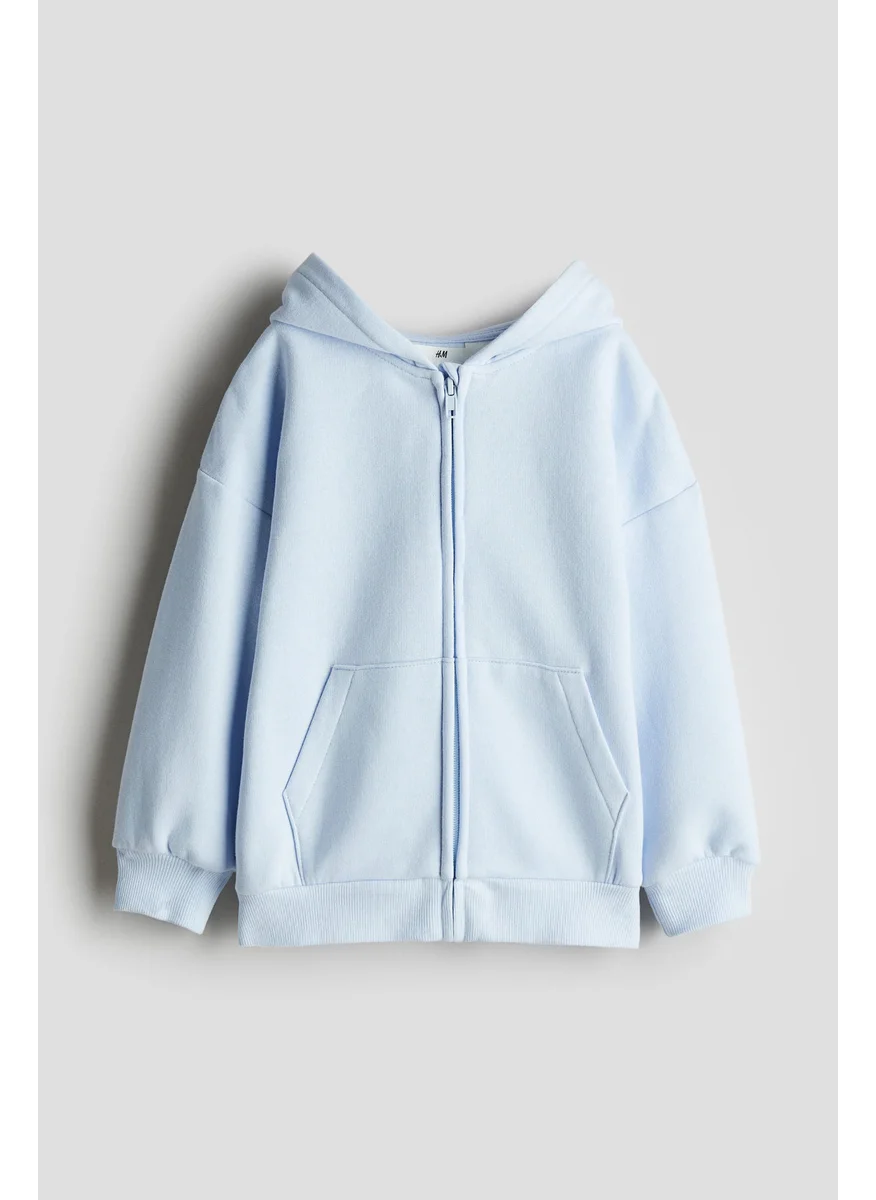 اتش اند ام Oversized Zip-Through Hoodie