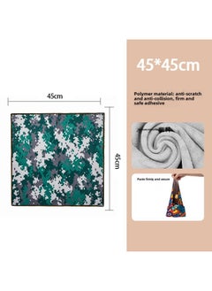 Generic Hundred Patch Cloth Camera Liner Bag Magic Folding Cloth Micro Single SLR Lens Wrapping Cloth Bag Storage Protection Cosmetic Bag-Colour:Camouflage Color-Size:45cm*45cm (common Size For Cosmetic Bags)  - Image 1