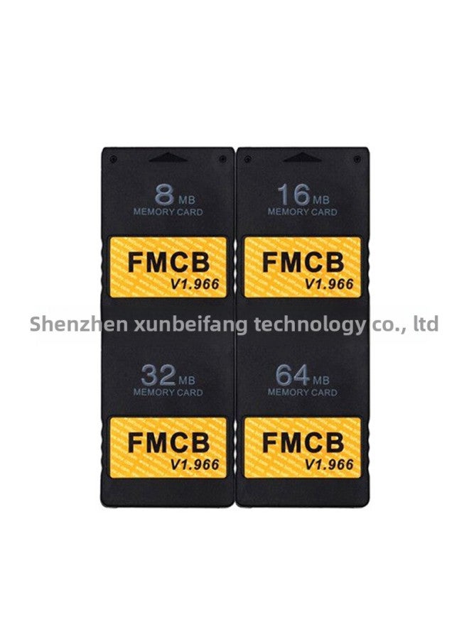 PS2 Memory Card FMCB Memory Card Free MCboot V1.966 Memory Card 64M32M16M8M Boot Card-Color:32MB