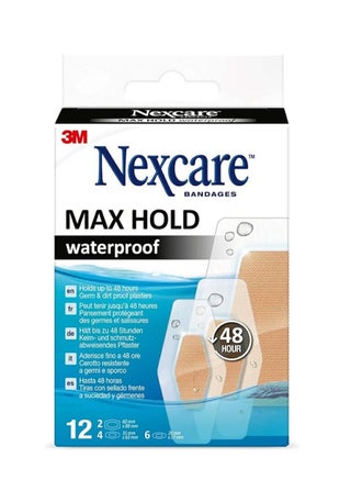 Nexcare Max Hold Waterproof Bandages 12's - pzsku/Z74966B8F10C6E1B7FFDFZ/45/_/1695472386/e8f13213-b283-4702-83fd-a9b920f3a60e