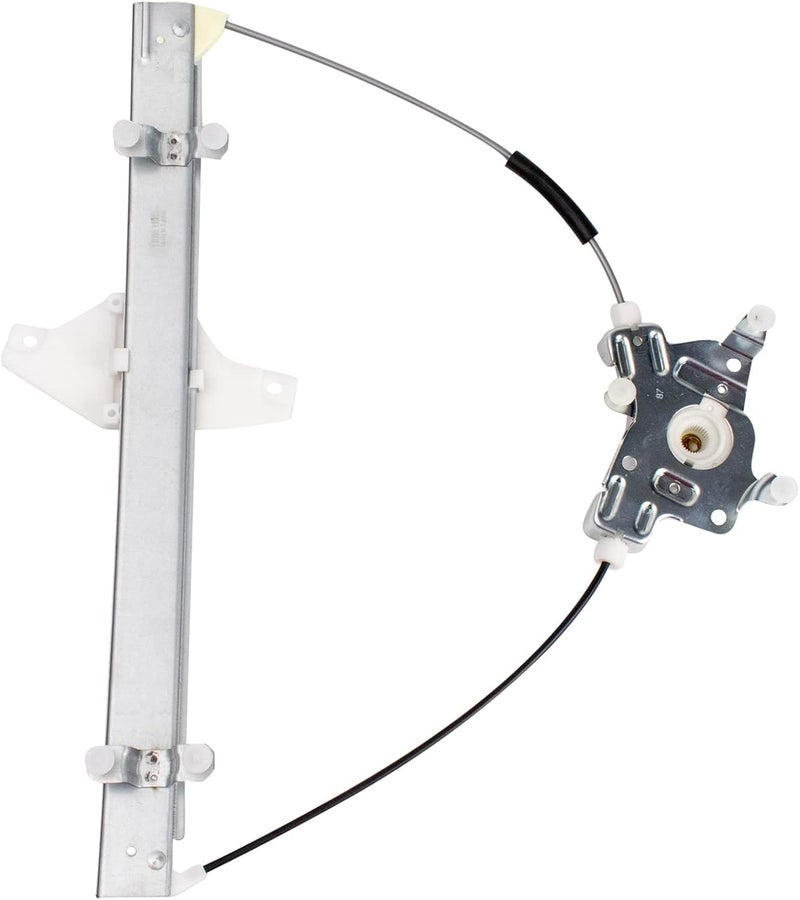 TRQ Left Window Regulator Drivers Side Compatible with 2000-2005 Hyundai Accent HY1350120 - Image 3