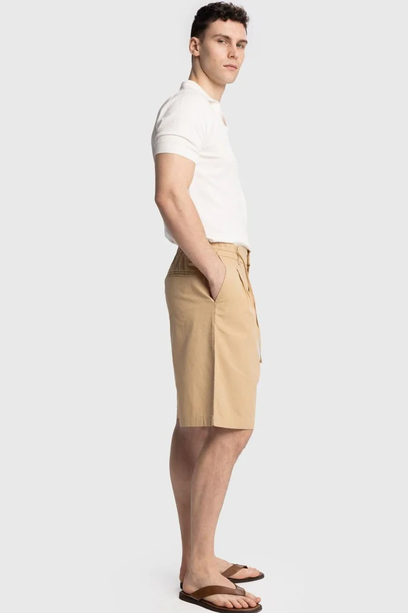 GIESTO Men's Cotton Poplin Chino Shorts