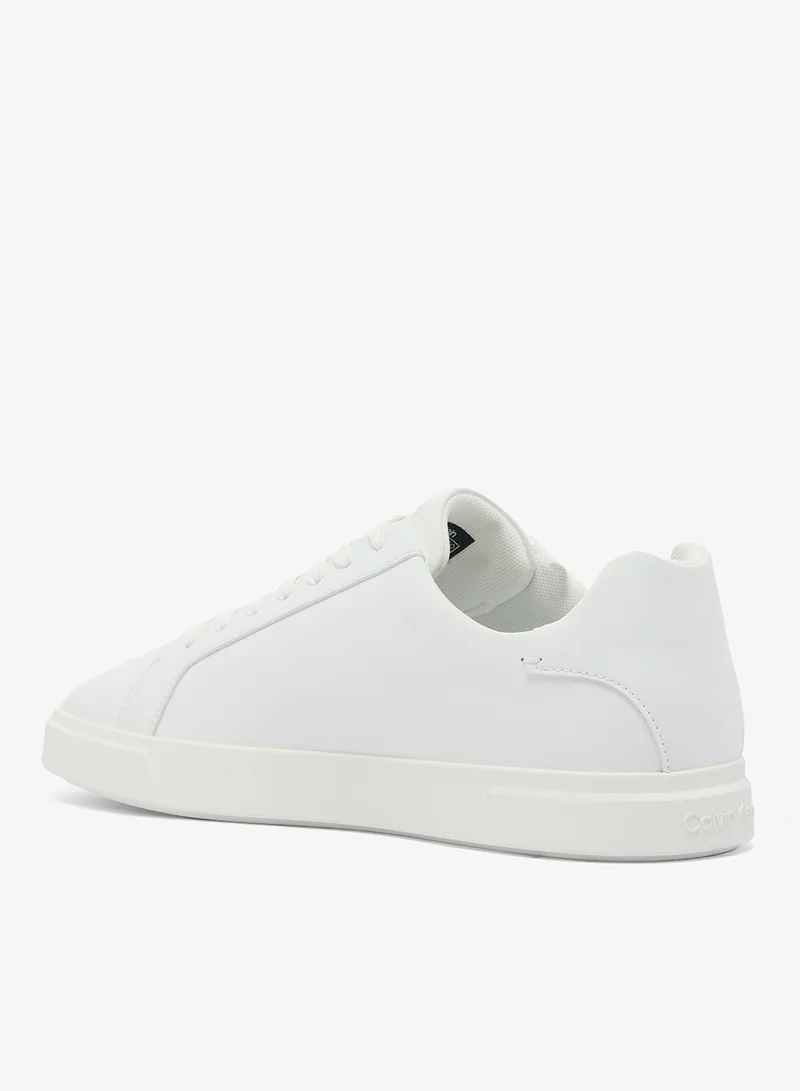CALVIN KLEIN Brooke - Leather Signature Logo Trainers