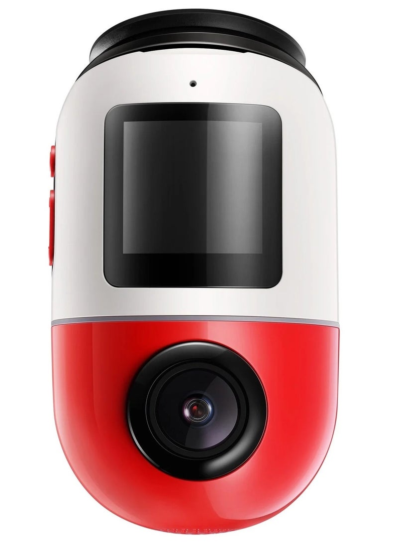 70 ماي كاميرا داش X200 أومني 360 درجة داش كاميرا 1080P 60FPS 128GB eMMC تخزين أحمر/أبيض - Image 1