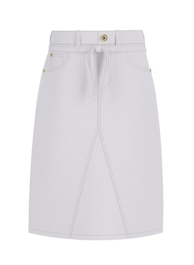 جس Kids Stretch Denim Skirt  - Image 1