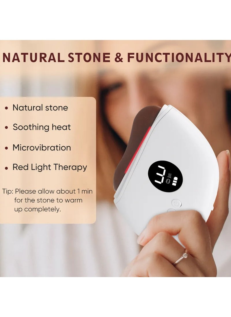Prime by javaudan V-Face Facial Lifting Electric Gua Sha Mini Vibrator Massage Tool for Skin Tightening & Glow  - Image 5