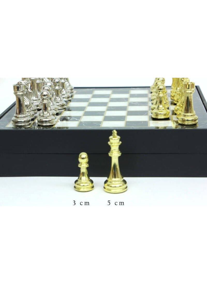 Hediye Sandalı - Gift Boxed Chess Set with Boat - Image 1