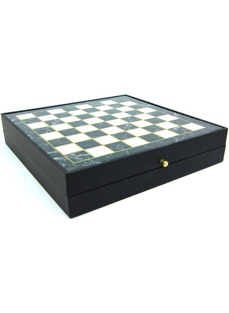 Hediye Sandalı - Gift Boxed Chess Set with Boat - Image 1
