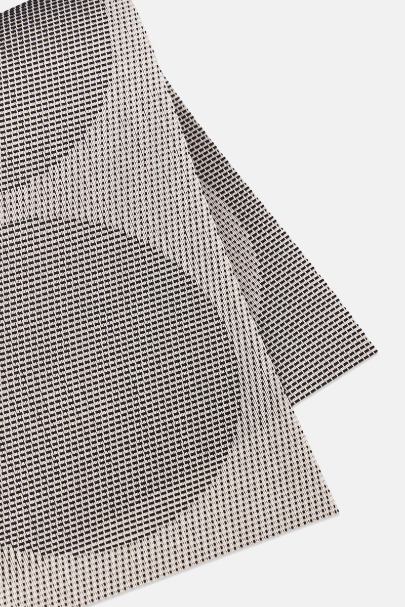 KitchenCraft Woven Spot Placemat, Grey - Image 3