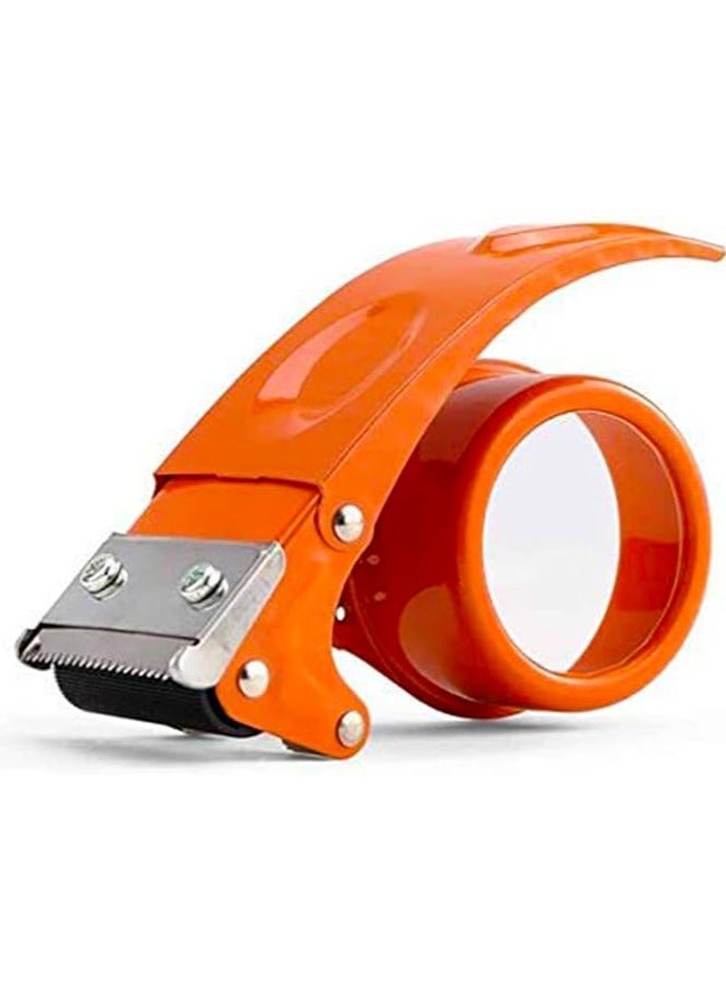 Duravel 2 pcs Tape Dispenser for Packing and Shipping, 2 Inch Tape Dispenser for Packing Packages Lightweight Ergonomic Industrial Heavy Duty Tape Cutter for Couriers - Image 2