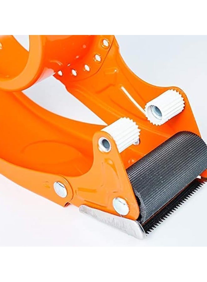 Duravel 2 pcs Tape Dispenser for Packing and Shipping, 2 Inch Tape Dispenser for Packing Packages Lightweight Ergonomic Industrial Heavy Duty Tape Cutter for Couriers - Image 5