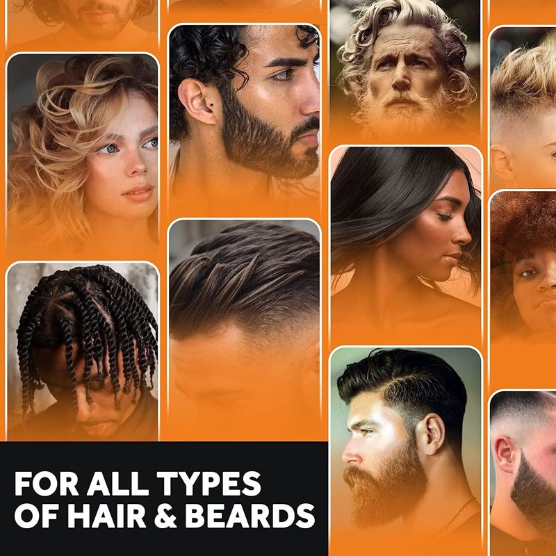 Valkyrie Scalp Massager Shampoo Brush, Wheat Straw body with Soft Silicon Bristles, Hair Scalp Scrubber, Scalp Exfoliator | Dandruff Removal, Prevents Hair loss for Men & Women (BO) - Image 5