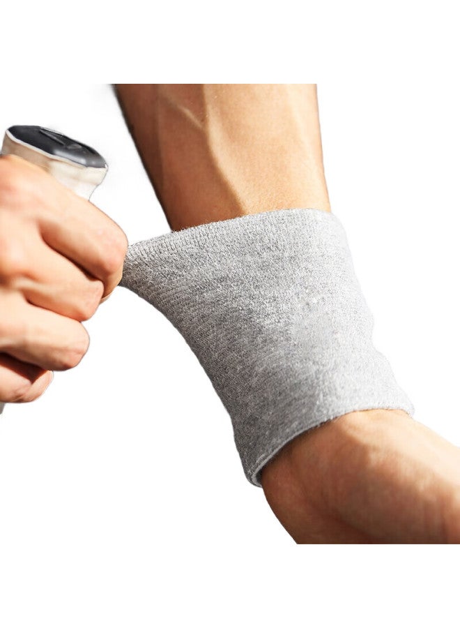 chidong Summer Thin Wristband For Men And Women, Sports Sprain Protection, Badminton Basketball Tennis Sweat-Absorbing Wristband, 2-Pack, One Size Fits All - Image 2