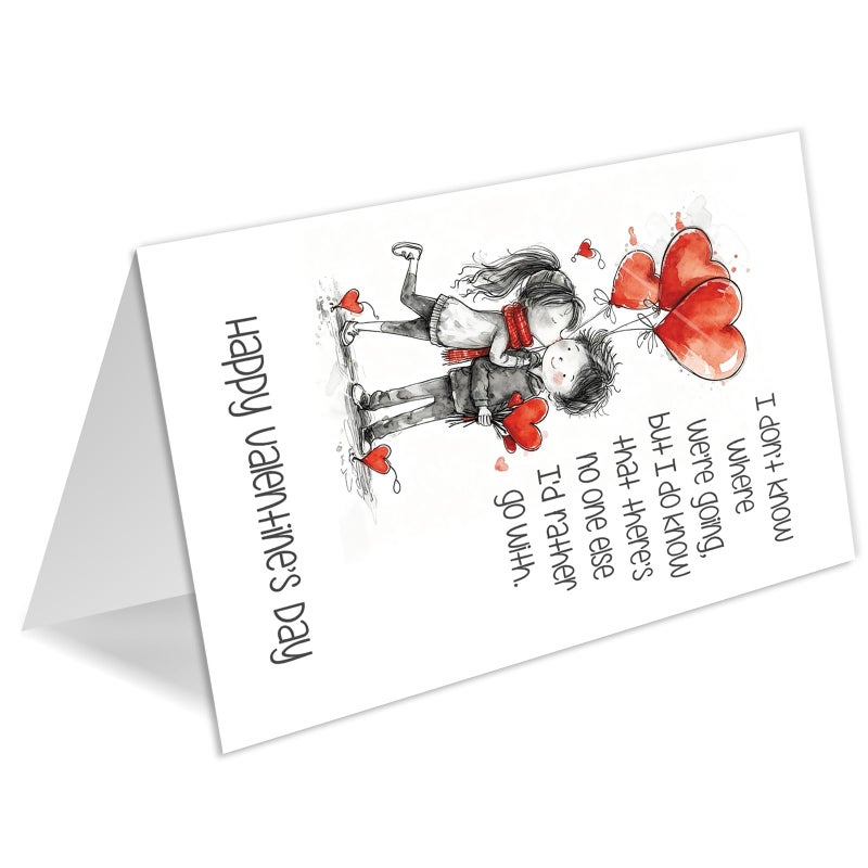 HEJOYN Valentines Day Card, Valentines Day Cards Gifts for Him Her, Valentine's Day Card for Husband Boyfriend Wife Grilfriend - Image 5
