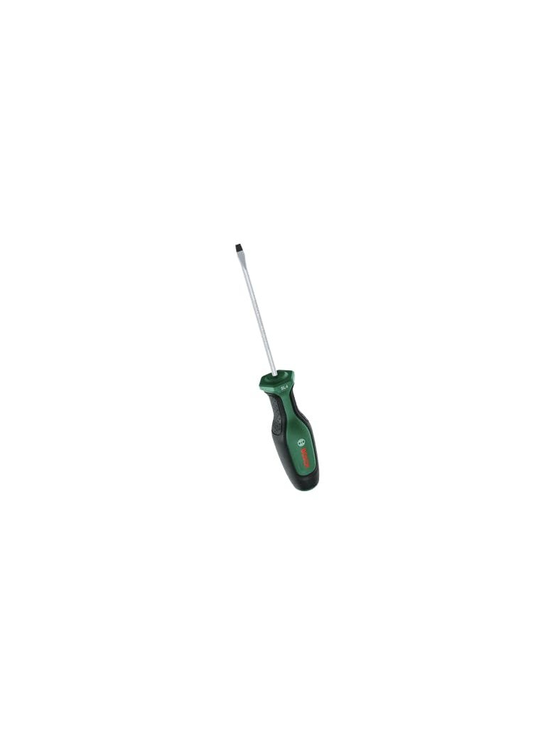 BOSCH BOSCH Screwdriver SL4 x 100mm | Ideal Reach for Tight Spaces | Durable Design for Long-Lasting Use | Ergonomic Non-Slip Grip for Comfort & Control | SL4 Flat Tip for Precise Screw Engagement  - Image 2